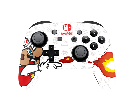 Pokemon Mario Bros Skin Nintendo Switch Pro Controller