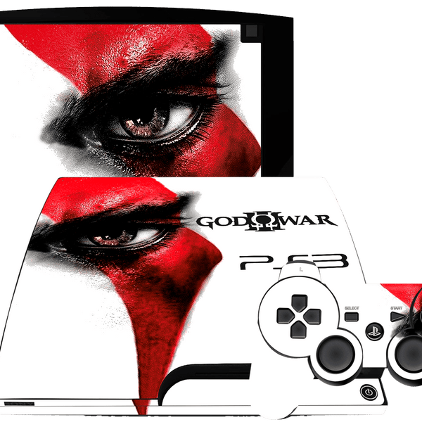 God of War Skin Playstation 3 Slim