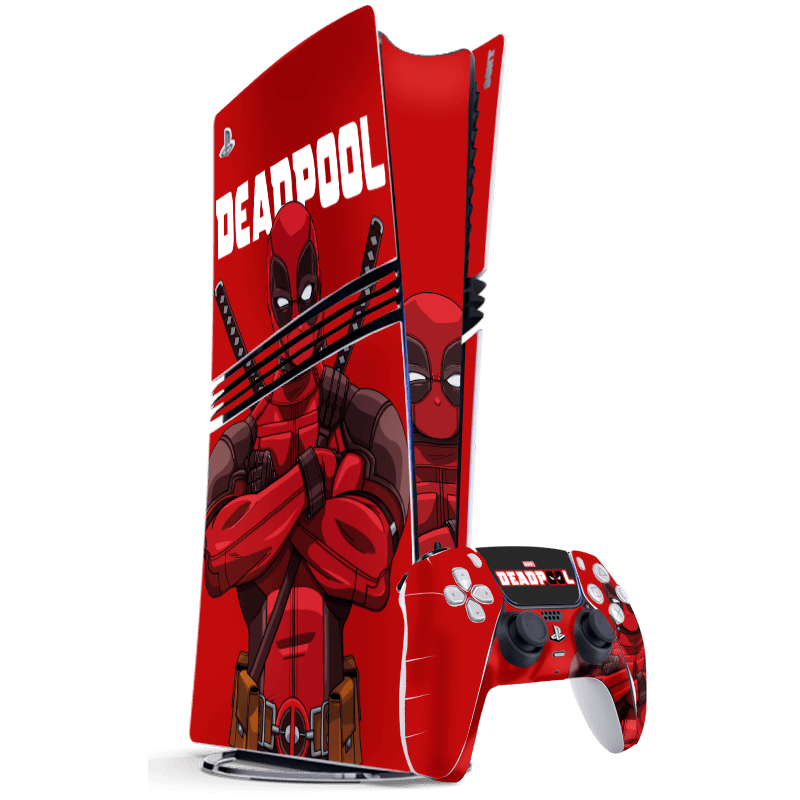 Deadpool Skin Playstation 5 Pro Xonebrand