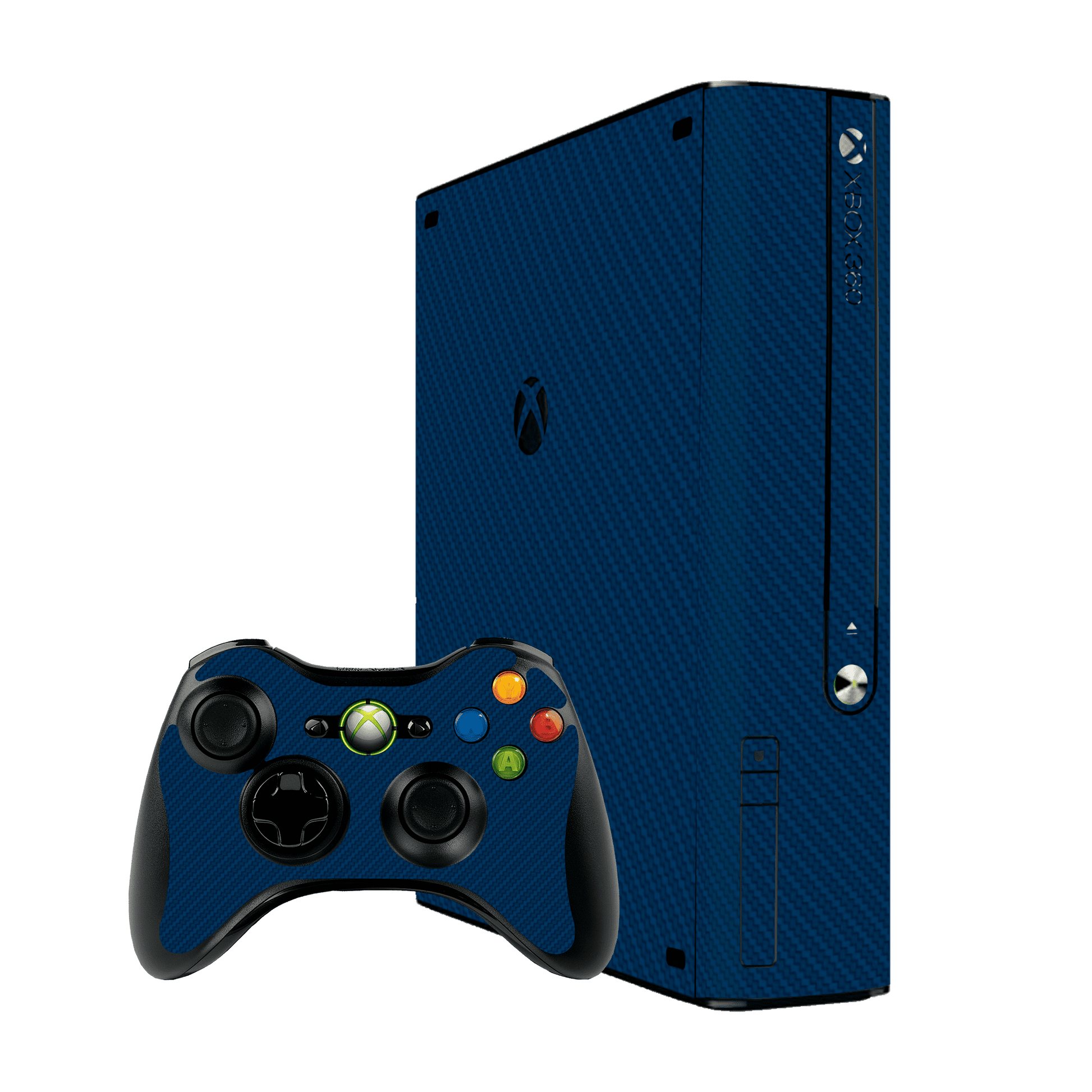 Fibra Carbono Xbox 360 E Bundle Skin