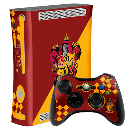 Harry Potter Gryffindor Xbox 360 Fat Bundle Skin