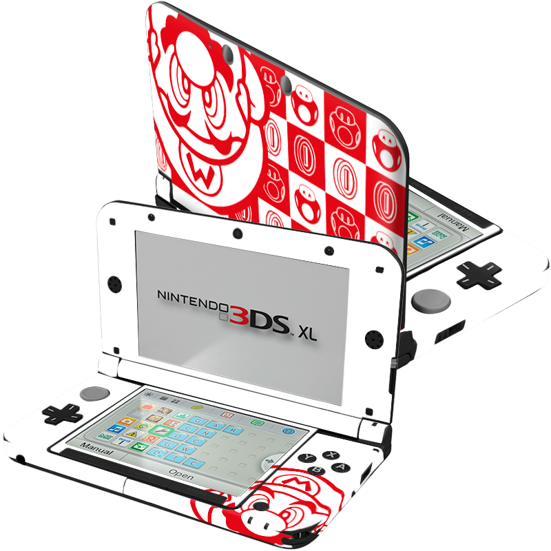 Mario Bros Skin Nintendo 3Ds XL (2012)