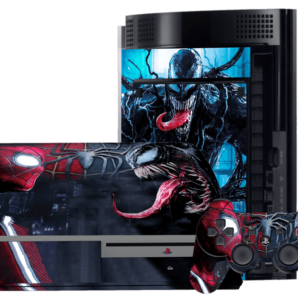 Spiderman vs Venom Skin Playstation 3 Fat