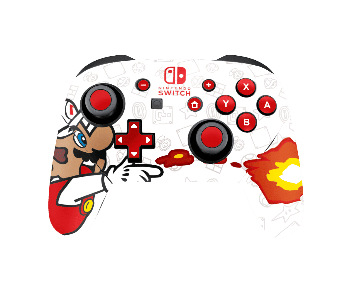 Pokemon Mario Bros Skin Nintendo Switch Pro Controller Xonebrand