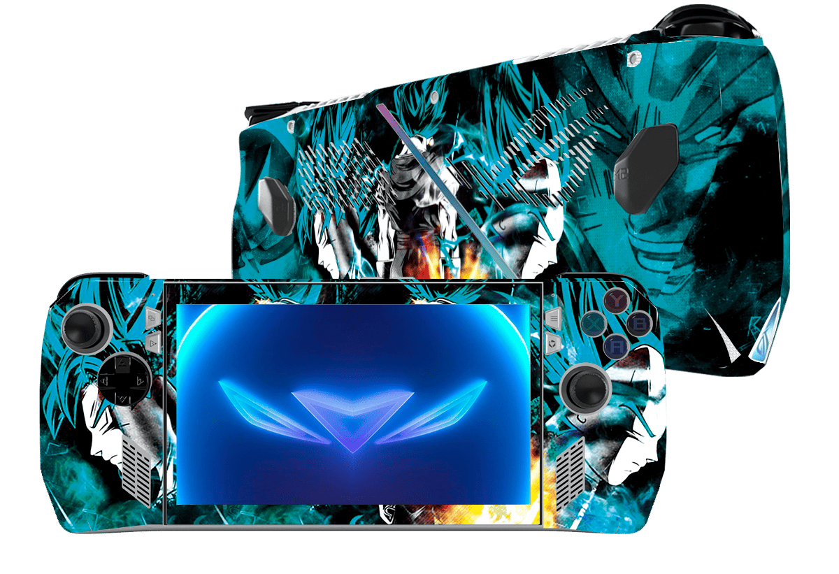 Dragon Ball Asus Rog Ally Handheld Gaming Computer Skin