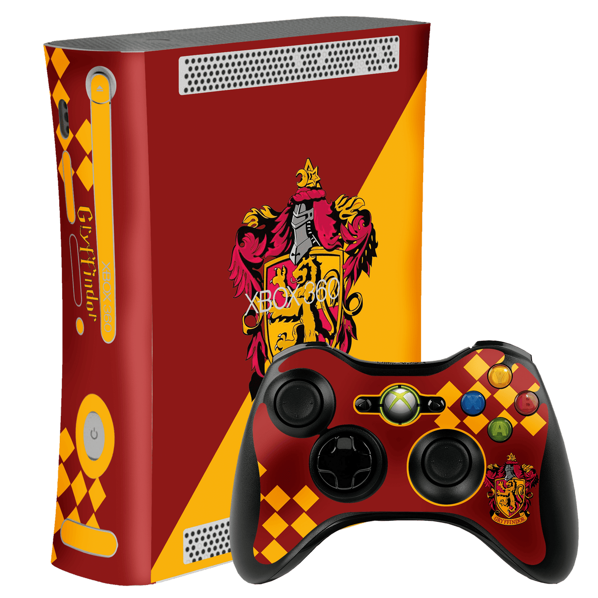 Harry Potter Griffindor Skin Xbox 360 Fat Xonebrand