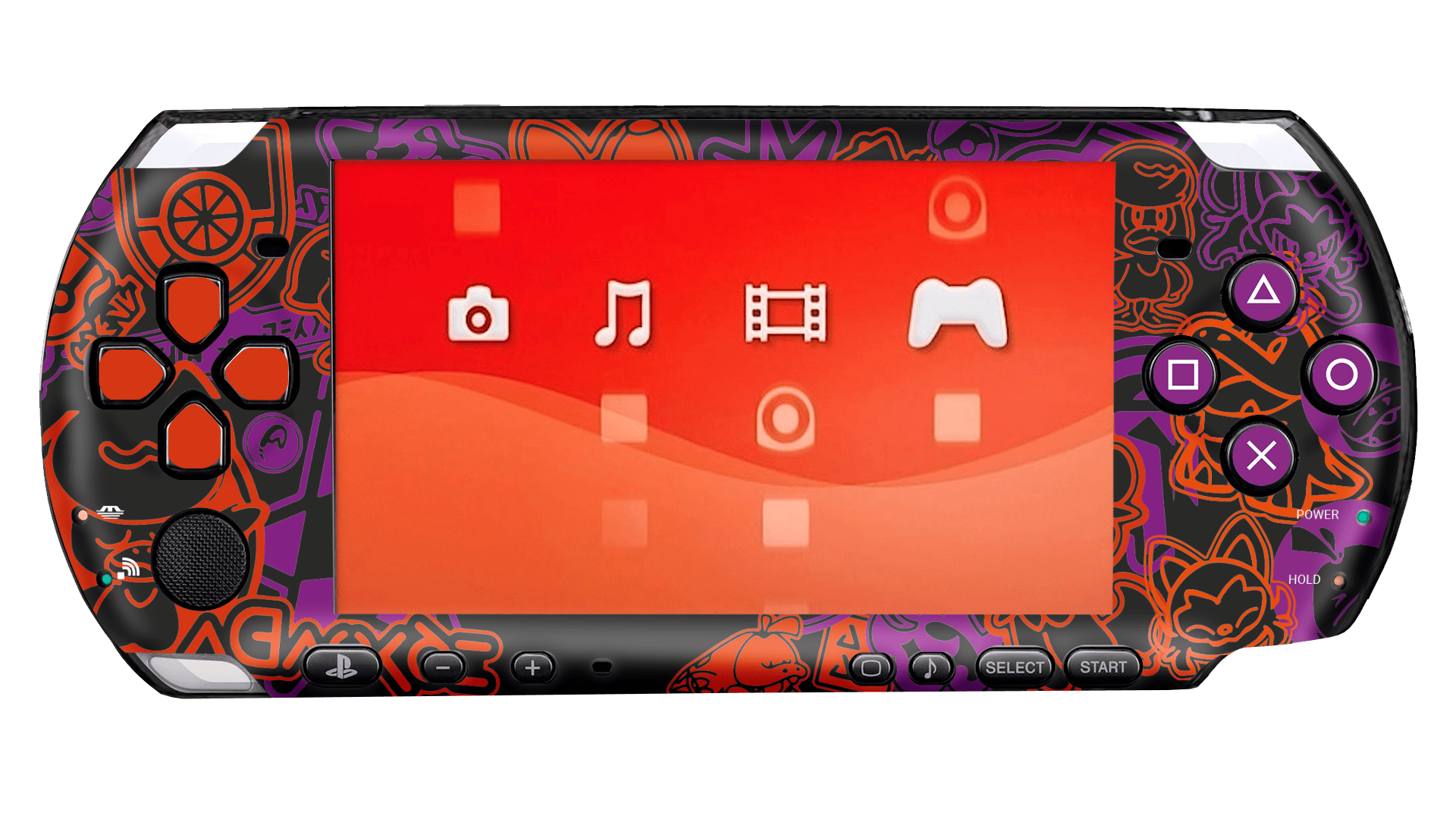 Pokemon Scarlet & Violet Skin Playstation Portable (PSP) Xonebrand