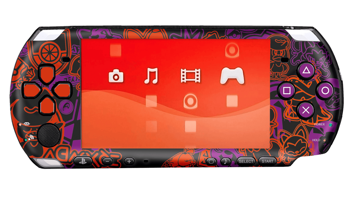 Pokemon Scarlet & Violet Skin Playstation Portable (PSP) Xonebrand