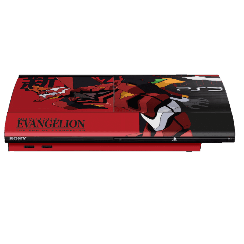 Evangelion eva 02 Skin Playstation 3 Super Slim