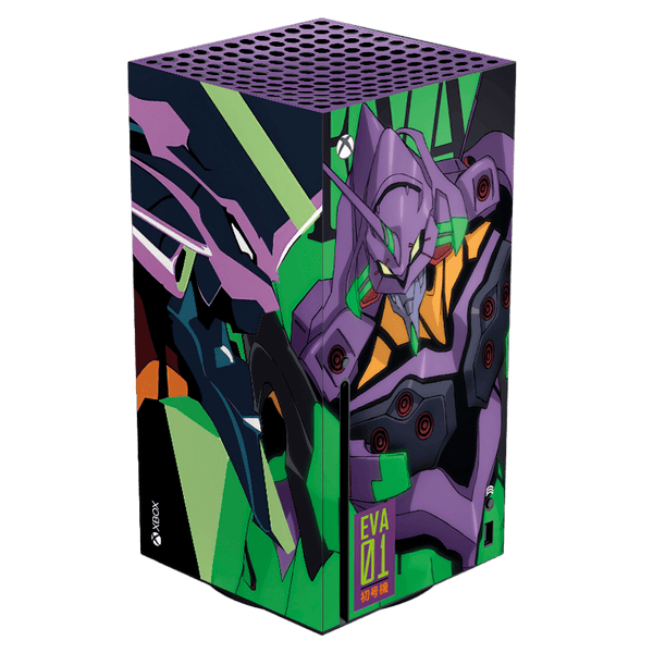 Evangelion EVA-01 Xbox Series X Skin Xonebrand