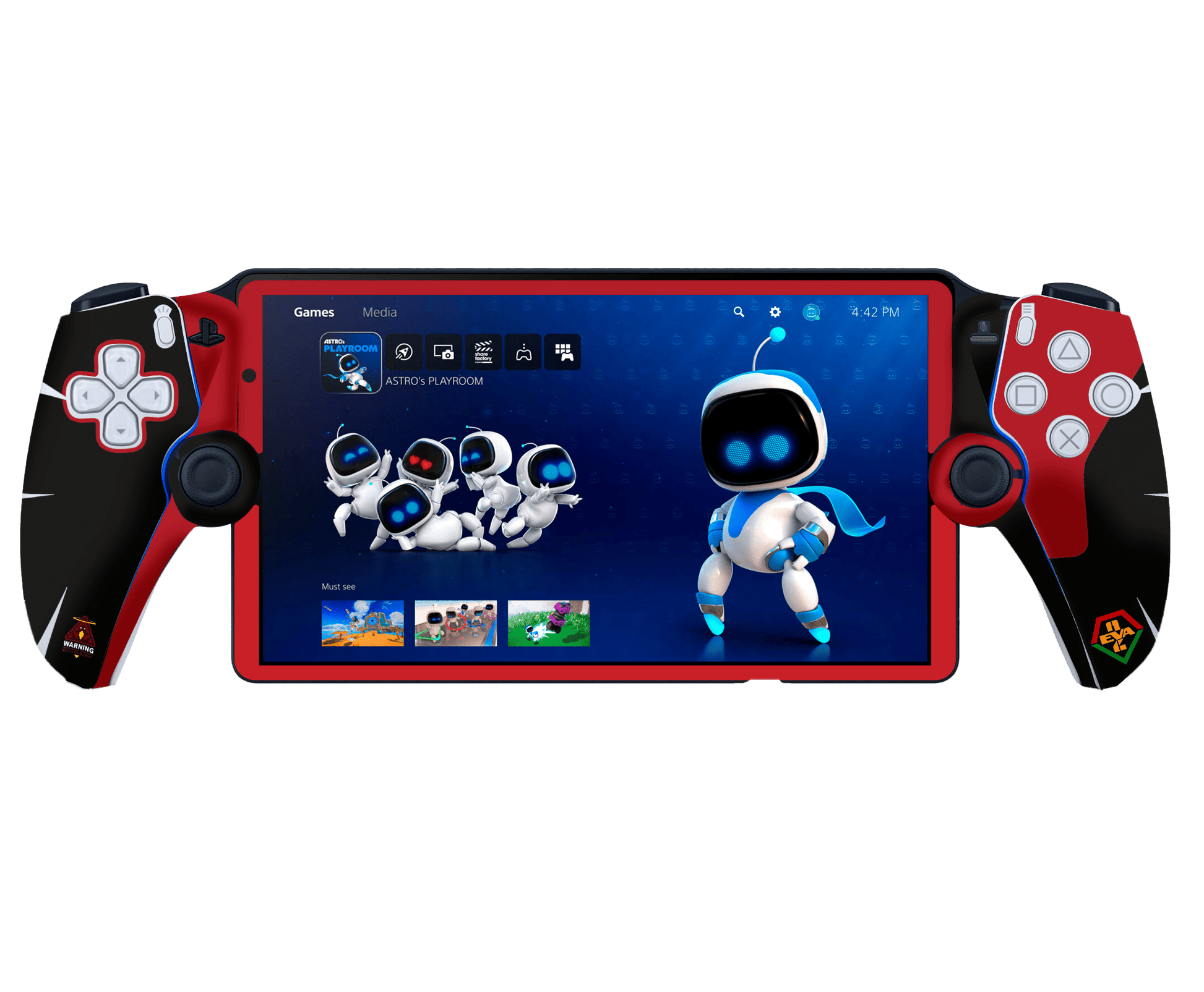 Evangelion eva 02 Skin Playstation Portal