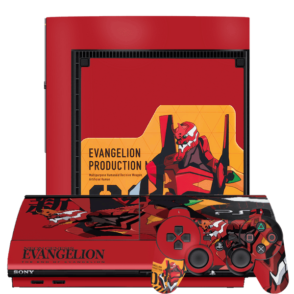 Evangelion eva 02 Skin Playstation 3 Super Slim