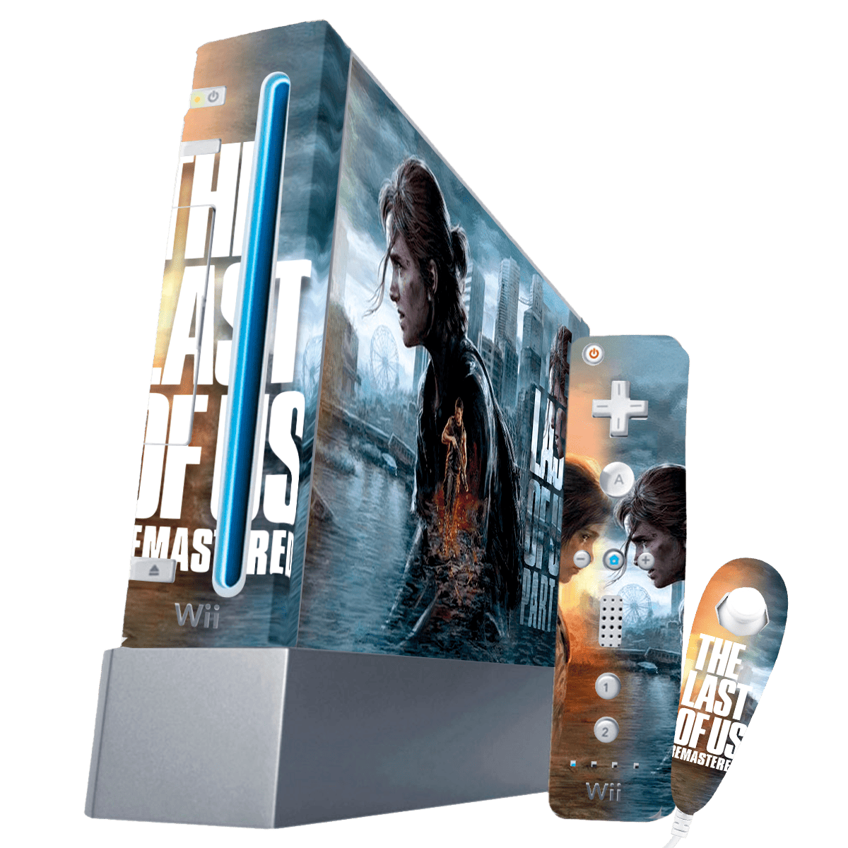 The last of Us II Skin Nintendo Wii (2006) Xonebrand