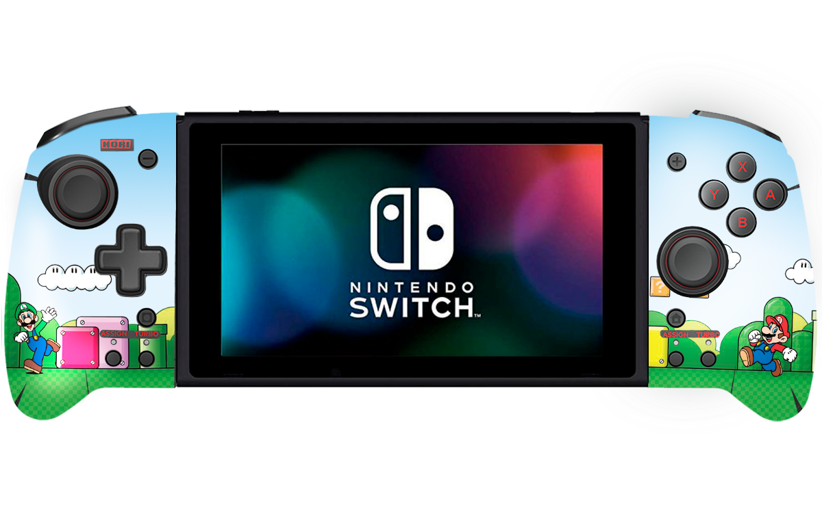 Mario World Skin Nintendo Switch Hori Control