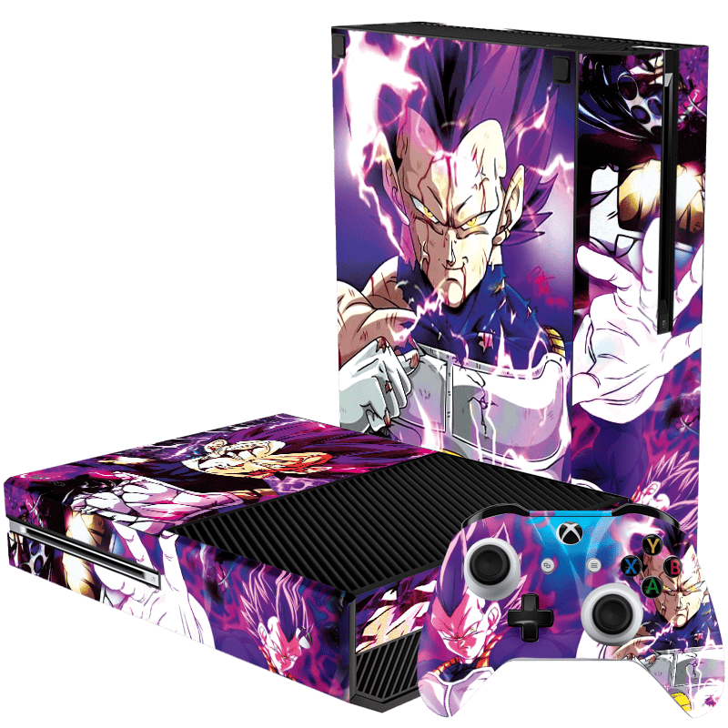 Dragon Ball Vegeta Skin Xbox One Fat Xonebrand