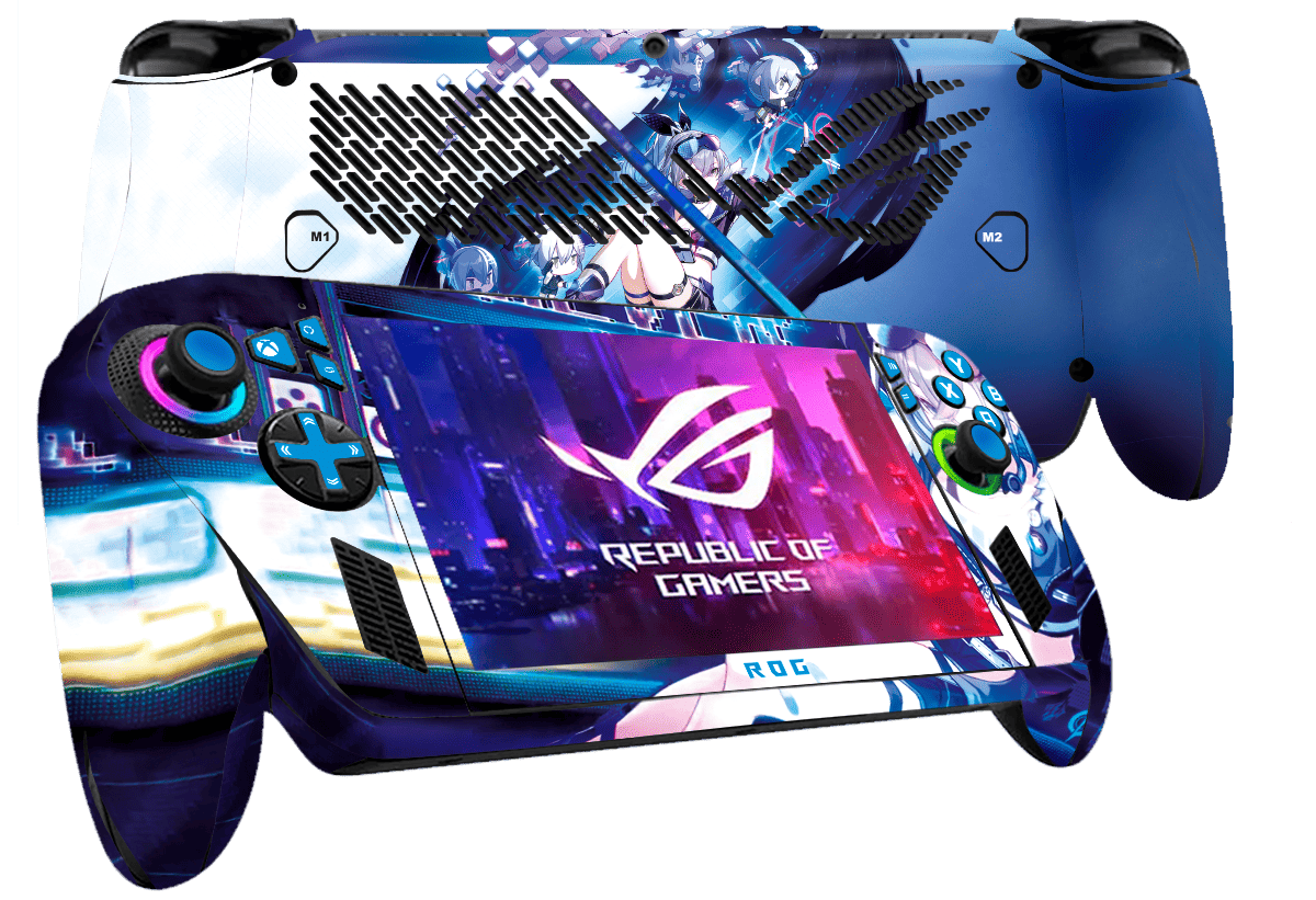 Silver Wolf Asus ROG Xbox Ally Skin Xonebrand