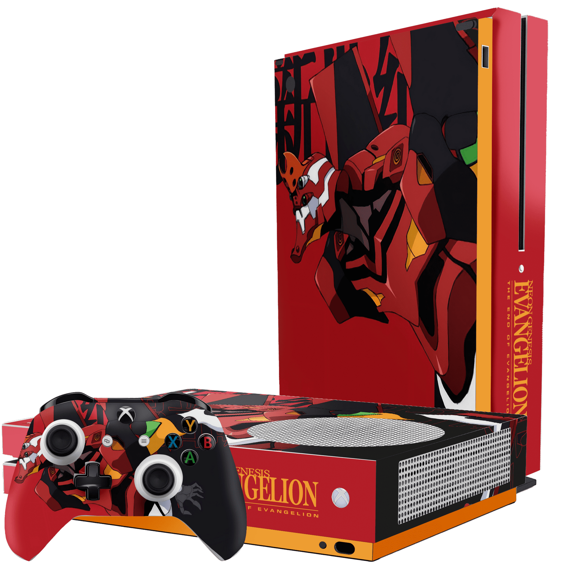 Evangelion Eva-02 Xbox One S Bundle Skin