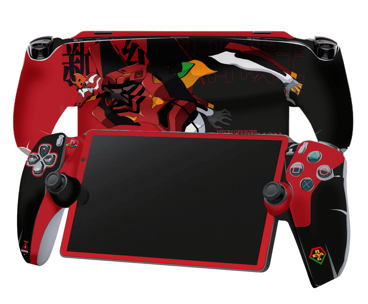 Evangelion eva 02 Skin Playstation Portal Xonebrand
