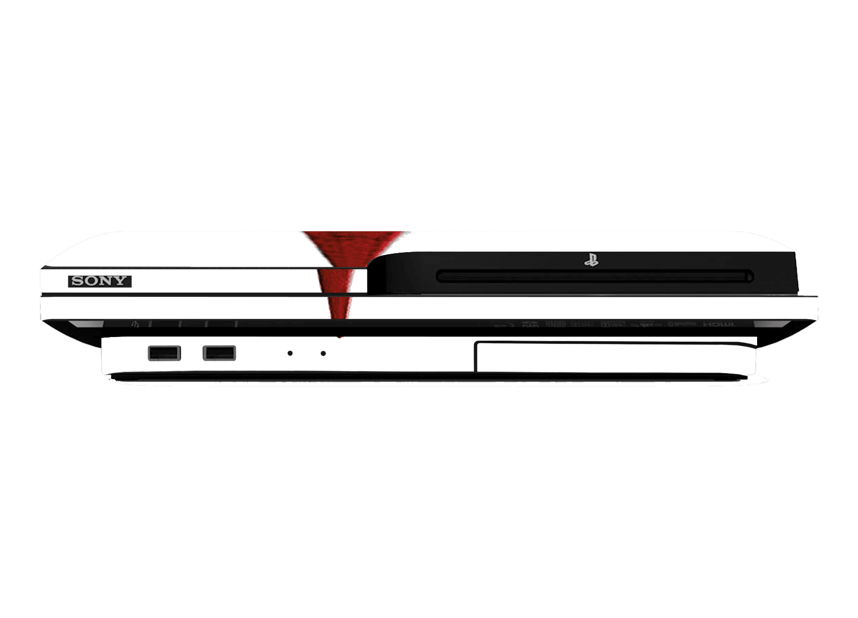 God of War Skin Playstation 3 Slim
