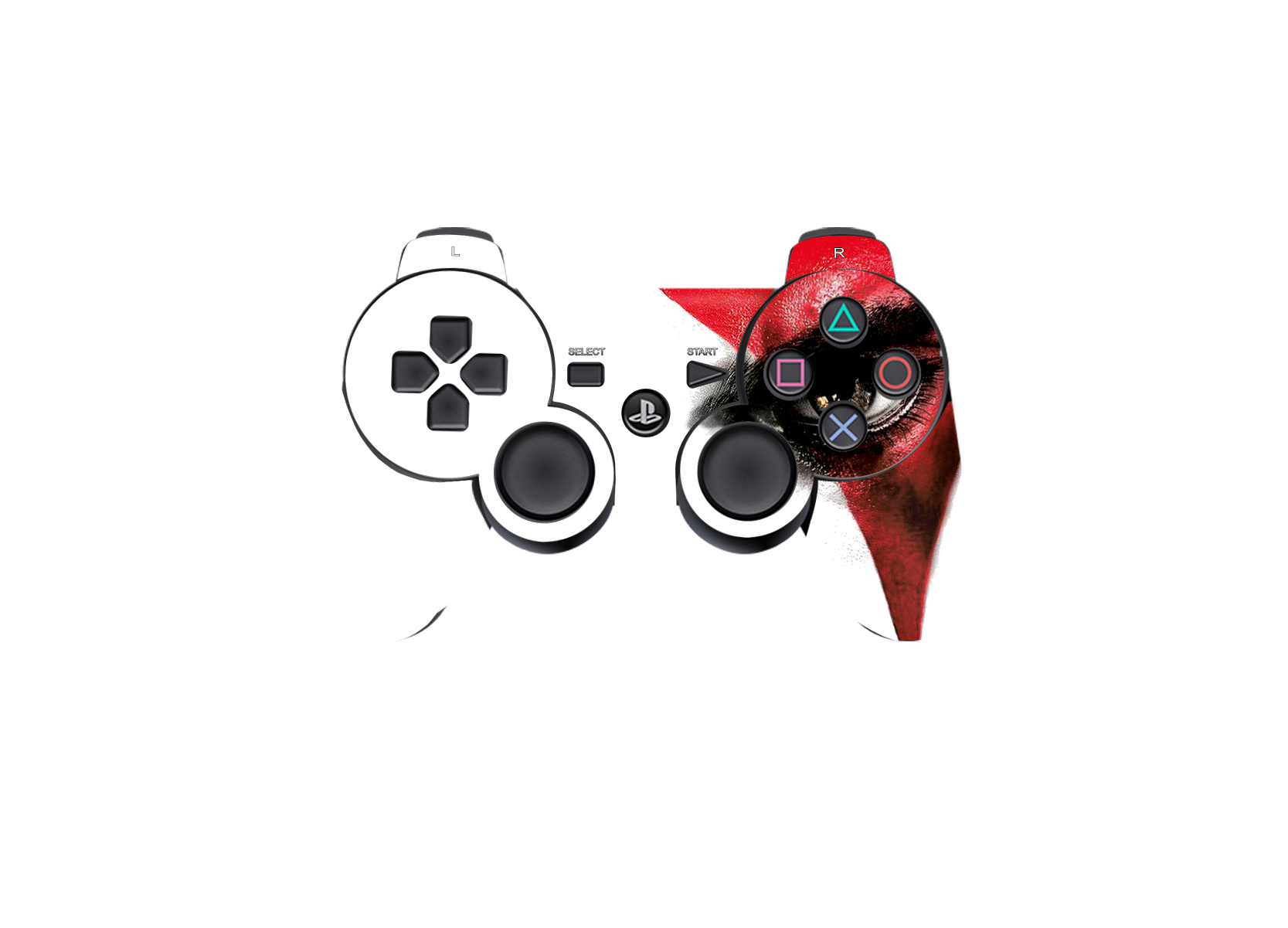 God of War Skin Playstation 3 Slim