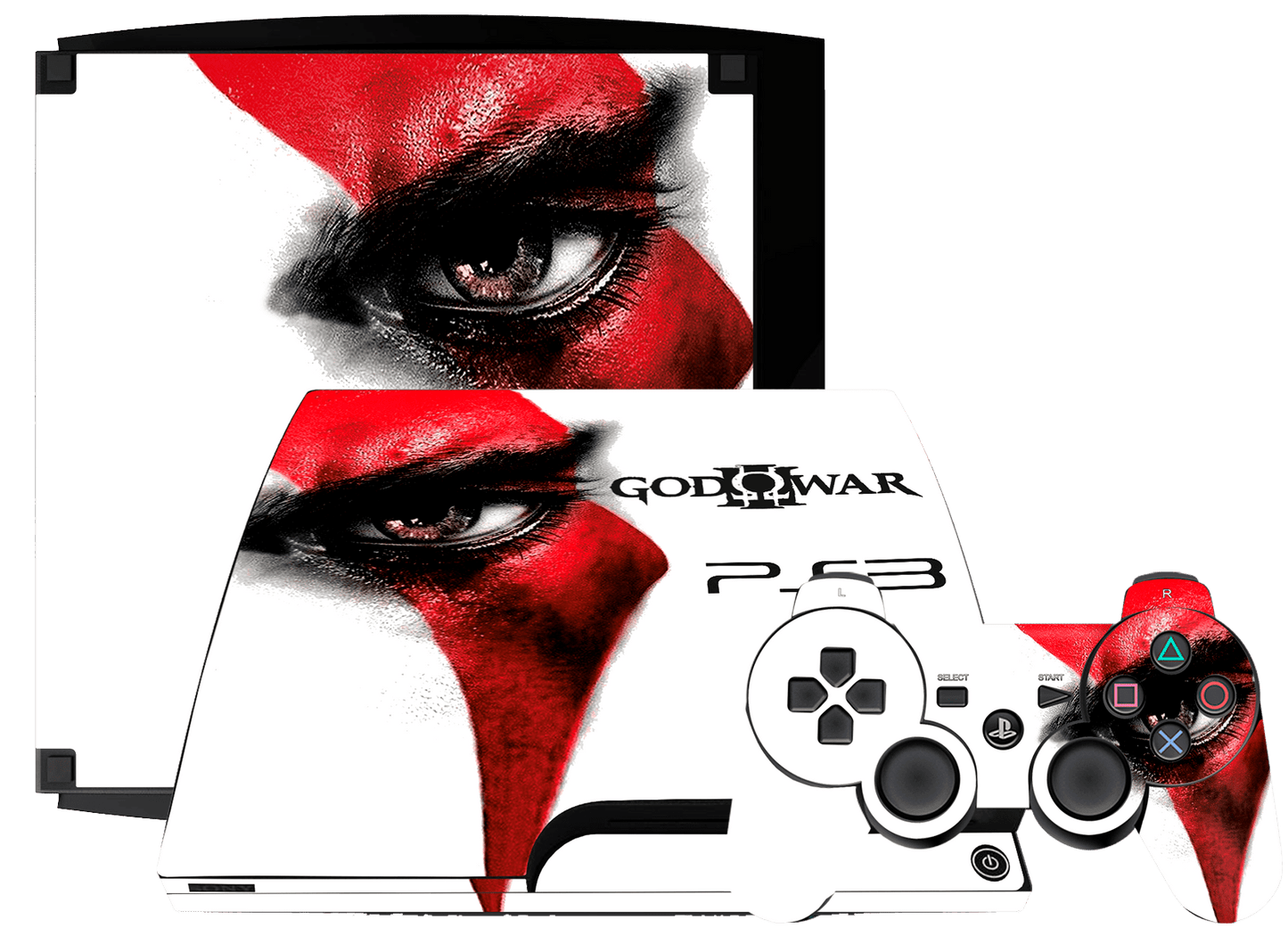 Edicion God of War PS3 Slim Bundle Skin