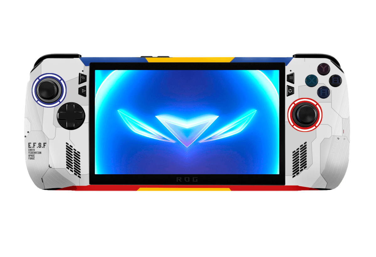 Gundam Asus Rog Ally X Handheld Gaming Computer Skin