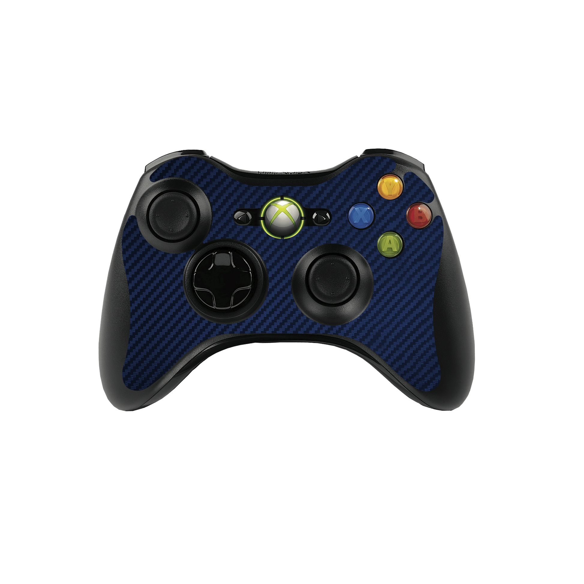 Blue Carbon Fiber Skin Xbox 360 E