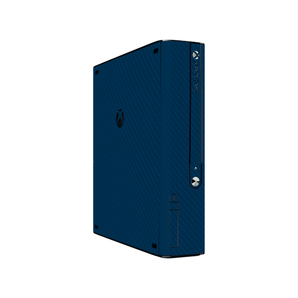 Blue Carbon Fiber Skin Xbox 360 E