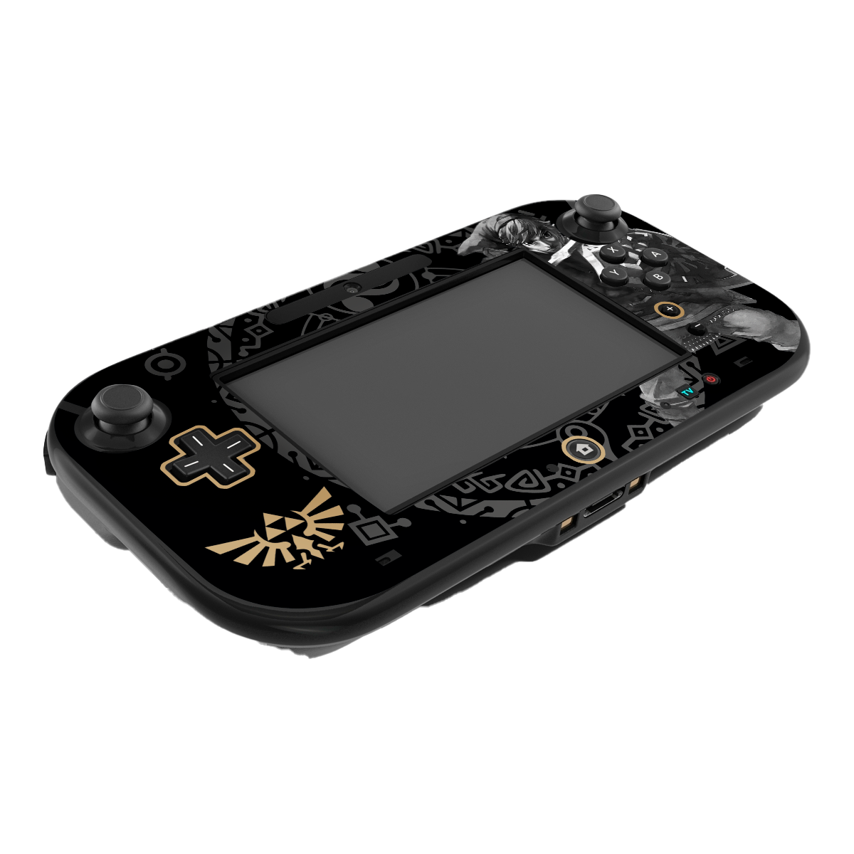 Zelda Black Skin Nintendo Wii U Xonebrand