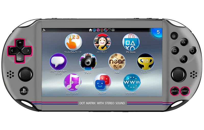 GameBoy Skin Playstation Portable PSVita Slim