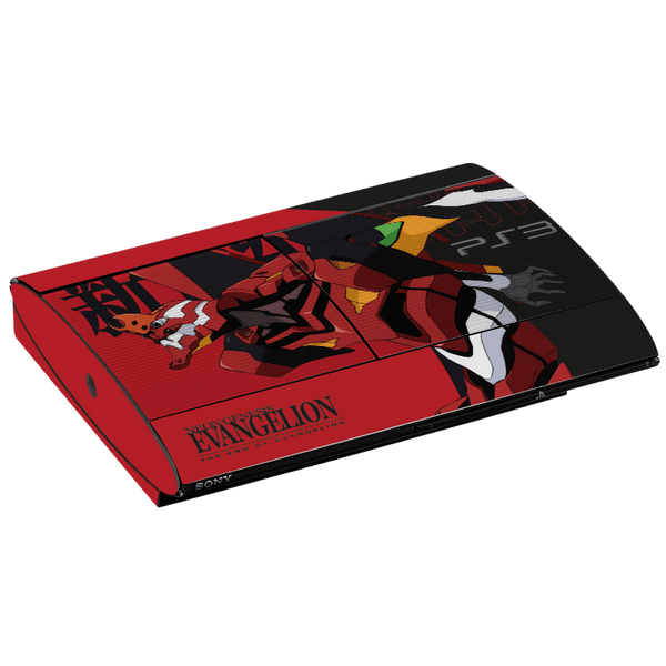 Evangelion eva 02 Skin Playstation 3 Super Slim