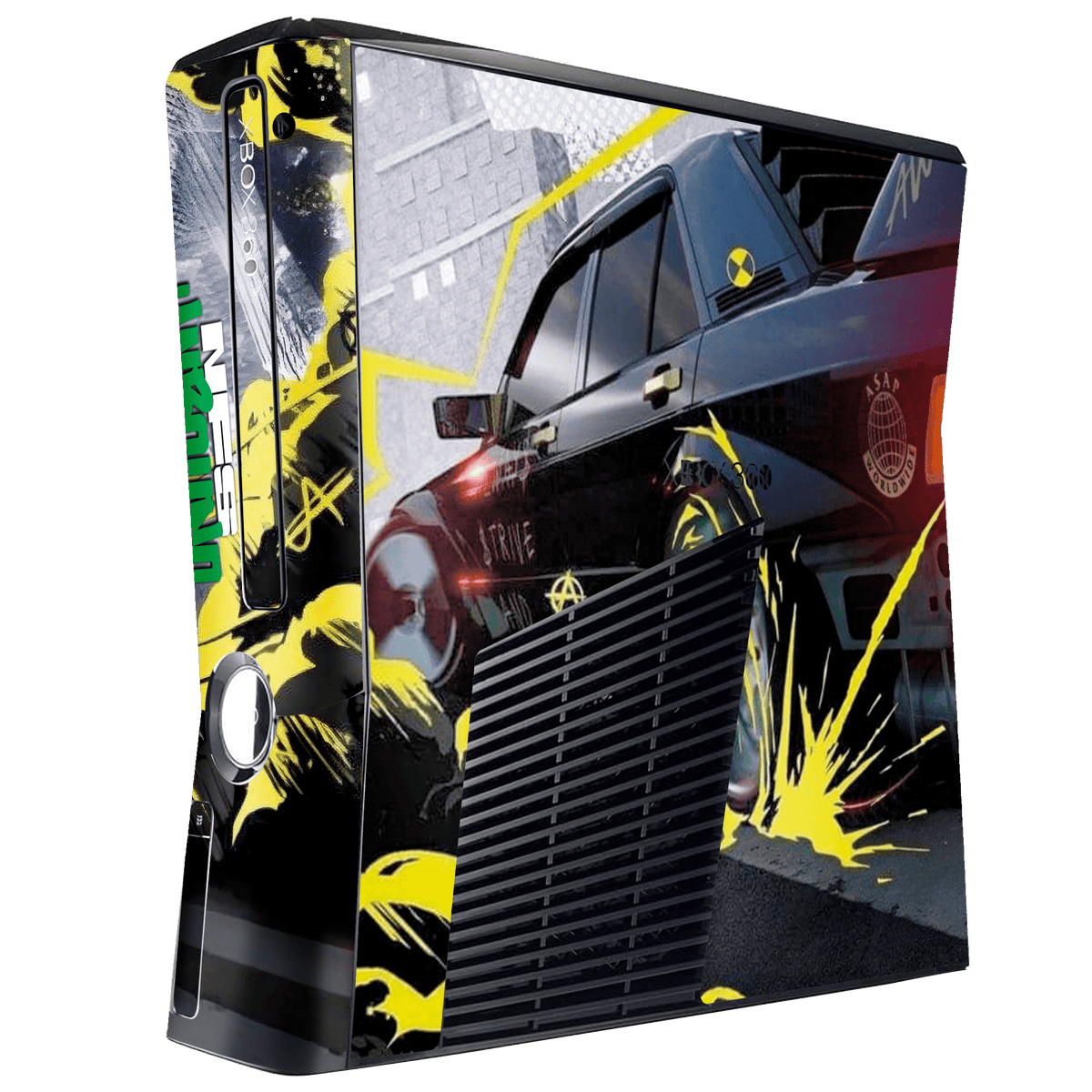 NFS Unbound Skin Xbox 360 Slim Xonebrand