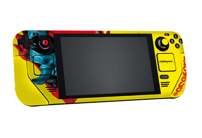 Cyberpunk Steam Deck Handheld Gaming Computer Skin