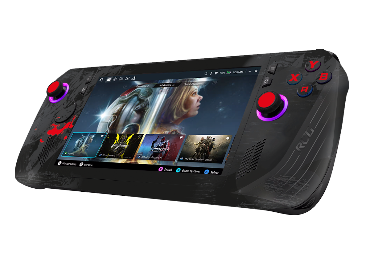 Monster Hunter Asus Rog Ally X Handheld Gaming Computer Skin