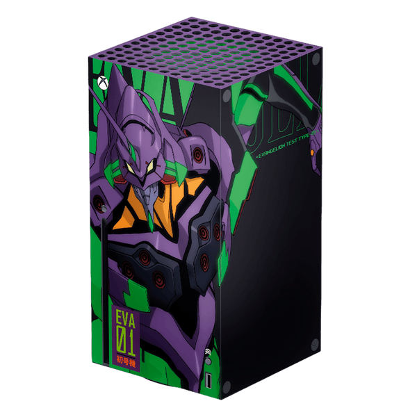 Evangelion EVA-01 Xbox Series X Skin Xonebrand