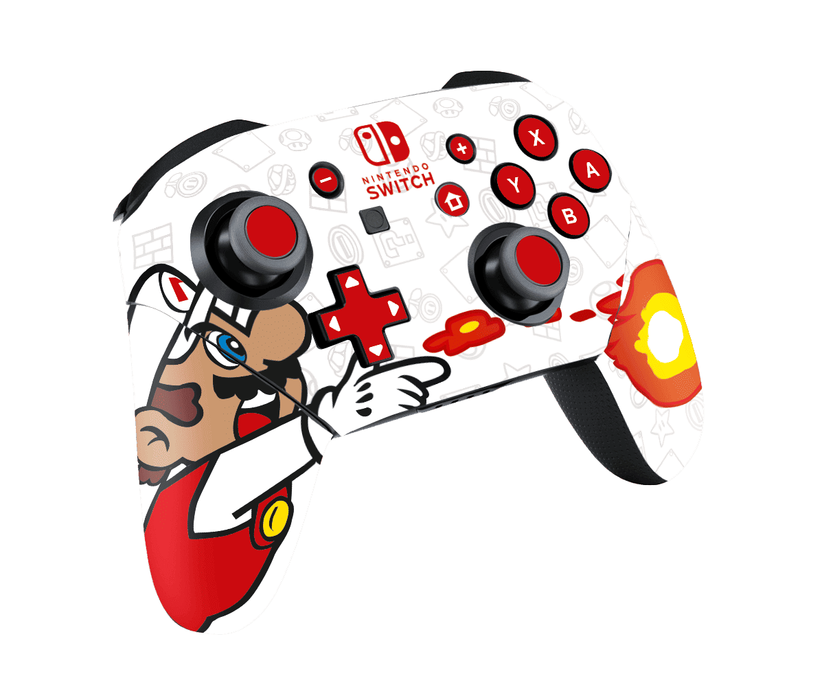 Pokemon Mario Bros Skin Nintendo Switch Pro Controller Xonebrand