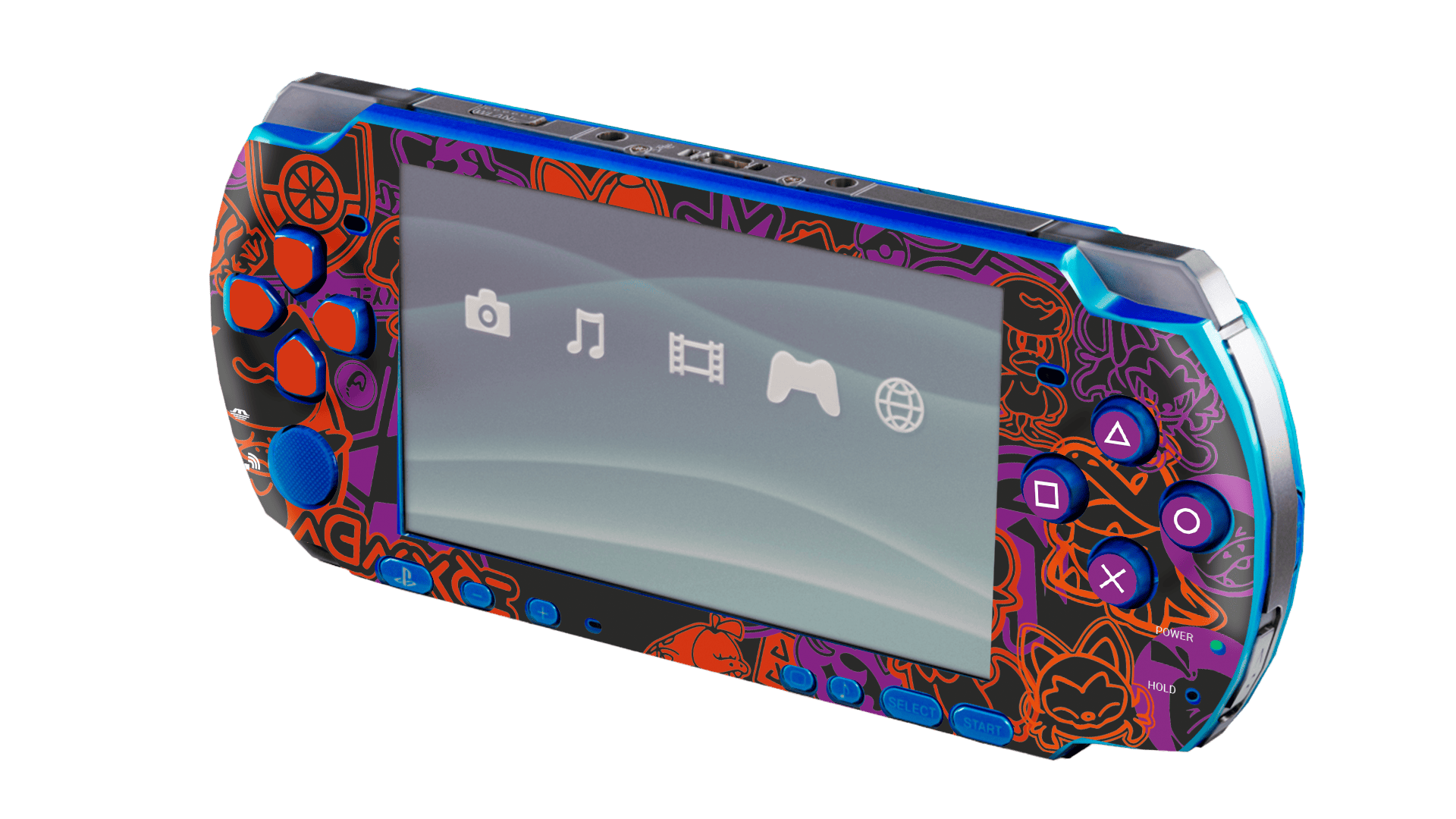 Pokemon Scarlet & Violet Skin Playstation Portable (PSP) Xonebrand