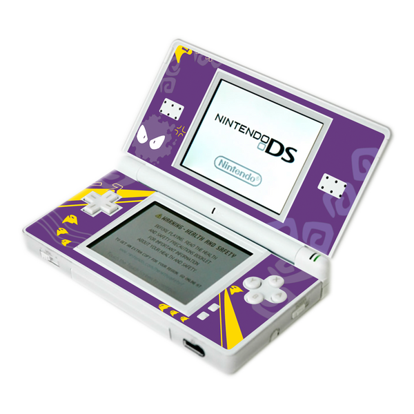Pokemon Gastly Skin Nintendo DS Lite