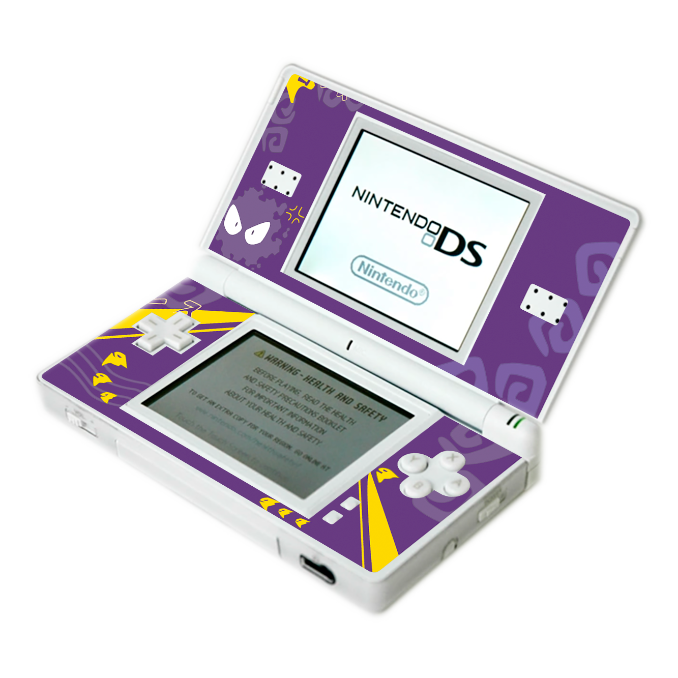Pokemon Gastly Skin Nintendo DS Lite