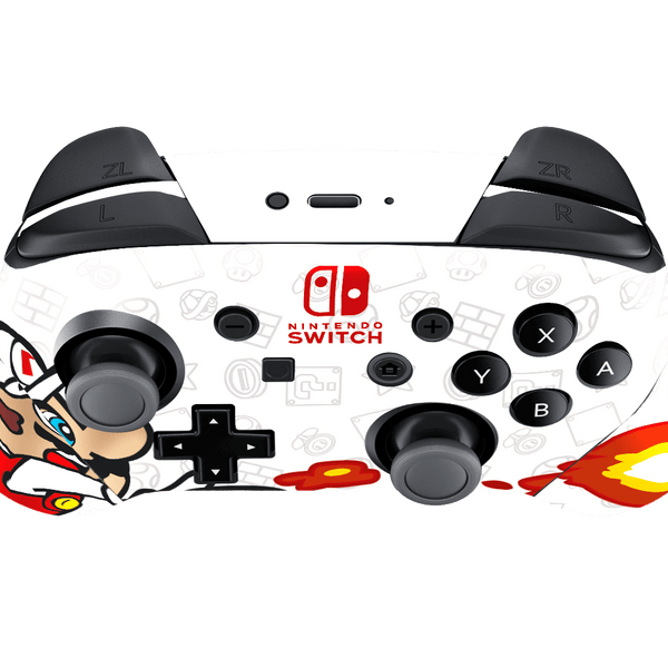 Pokemon Mario Bros Skin Nintendo Switch Pro Controller