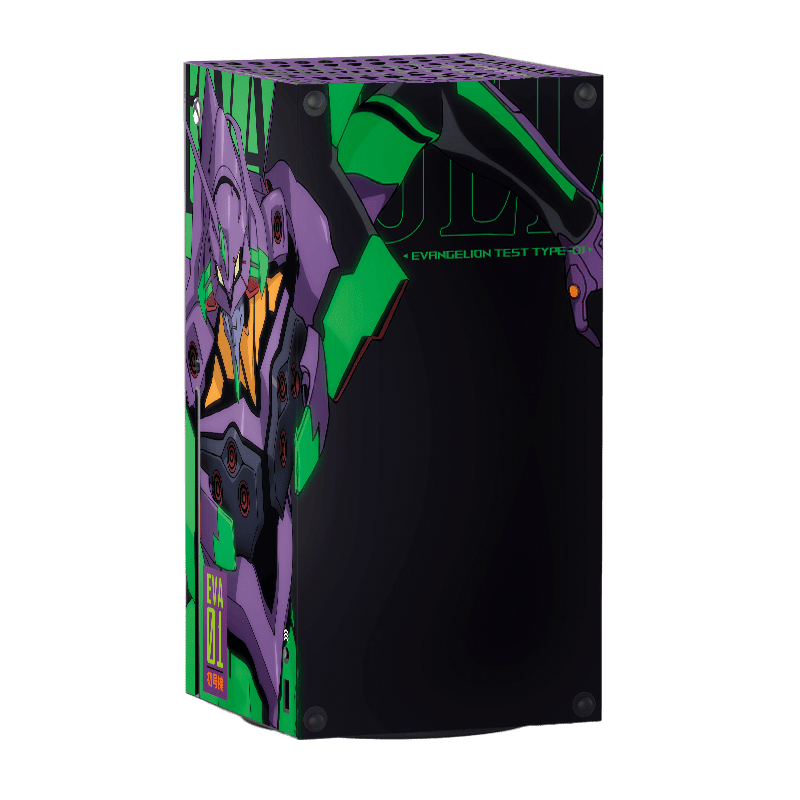 Evangelion EVA-01 Xbox Series X Skin Xonebrand