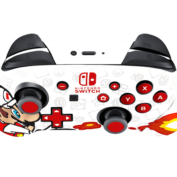 Pokemon Mario Bros Skin Nintendo Switch Pro Controller Xonebrand
