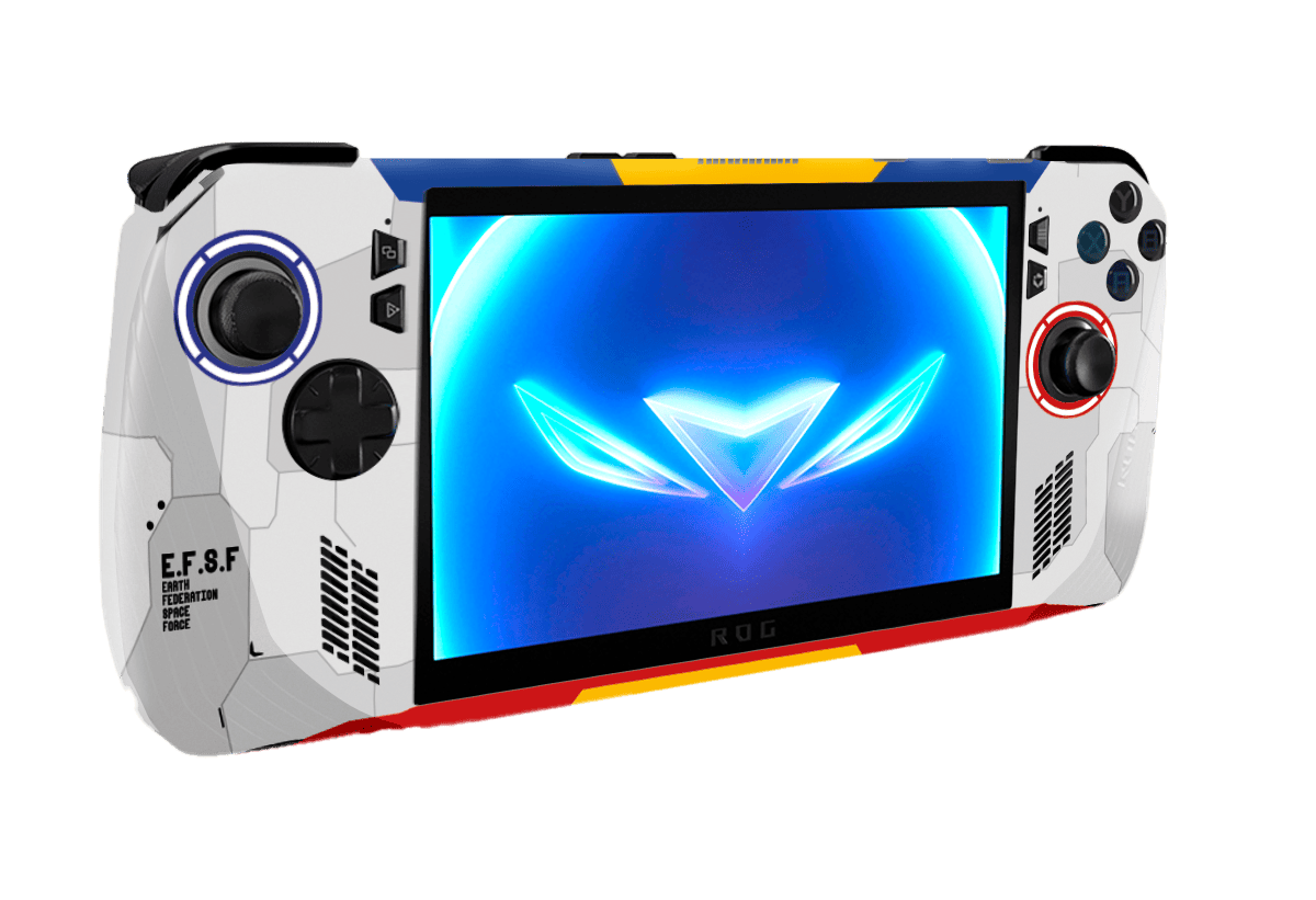 Gundam Asus Rog Ally X Handheld Gaming Computer Skin