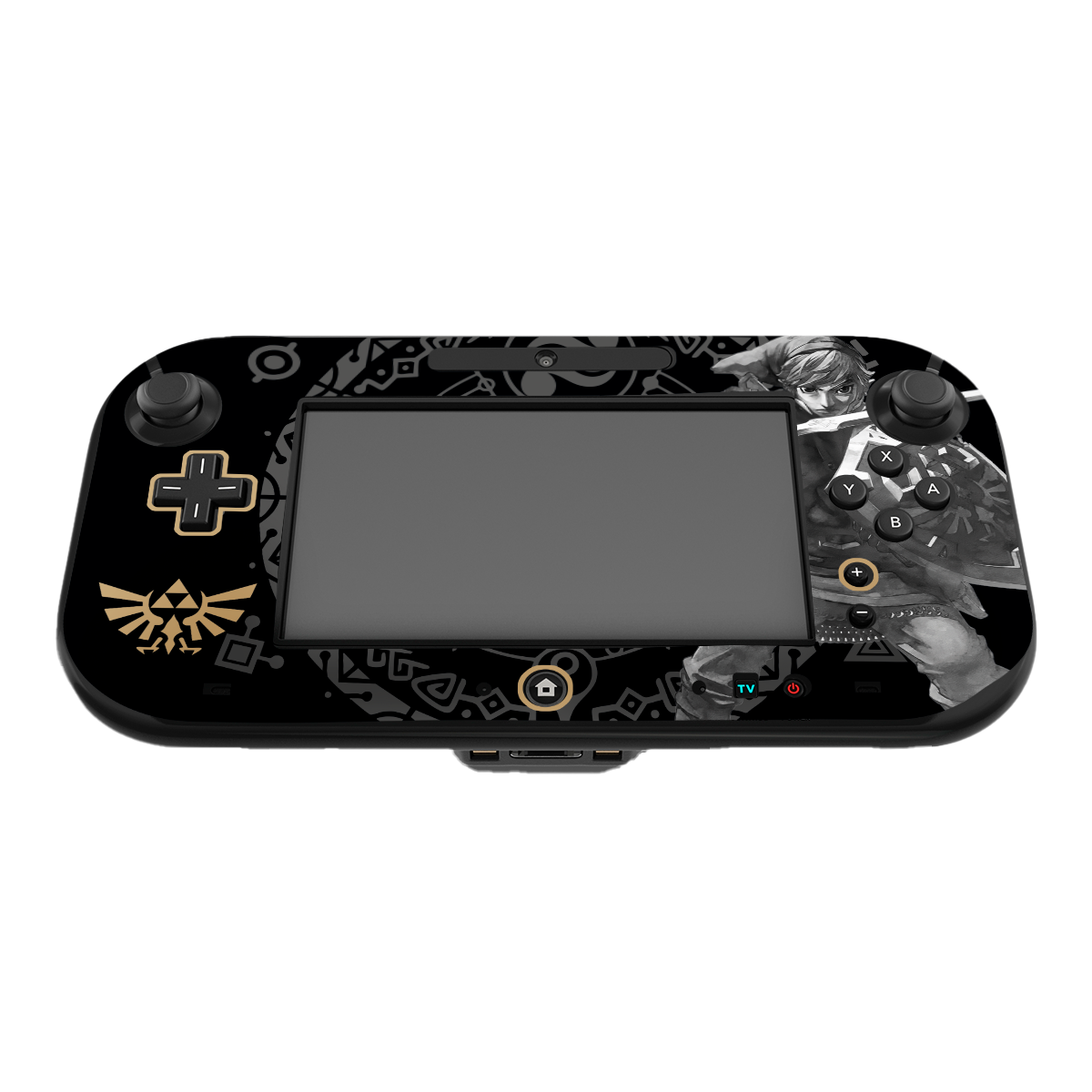 Zelda Black Skin Nintendo Wii U Xonebrand