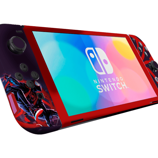 Spiderman Miles Skin Nintendo Switch OLED (2021)