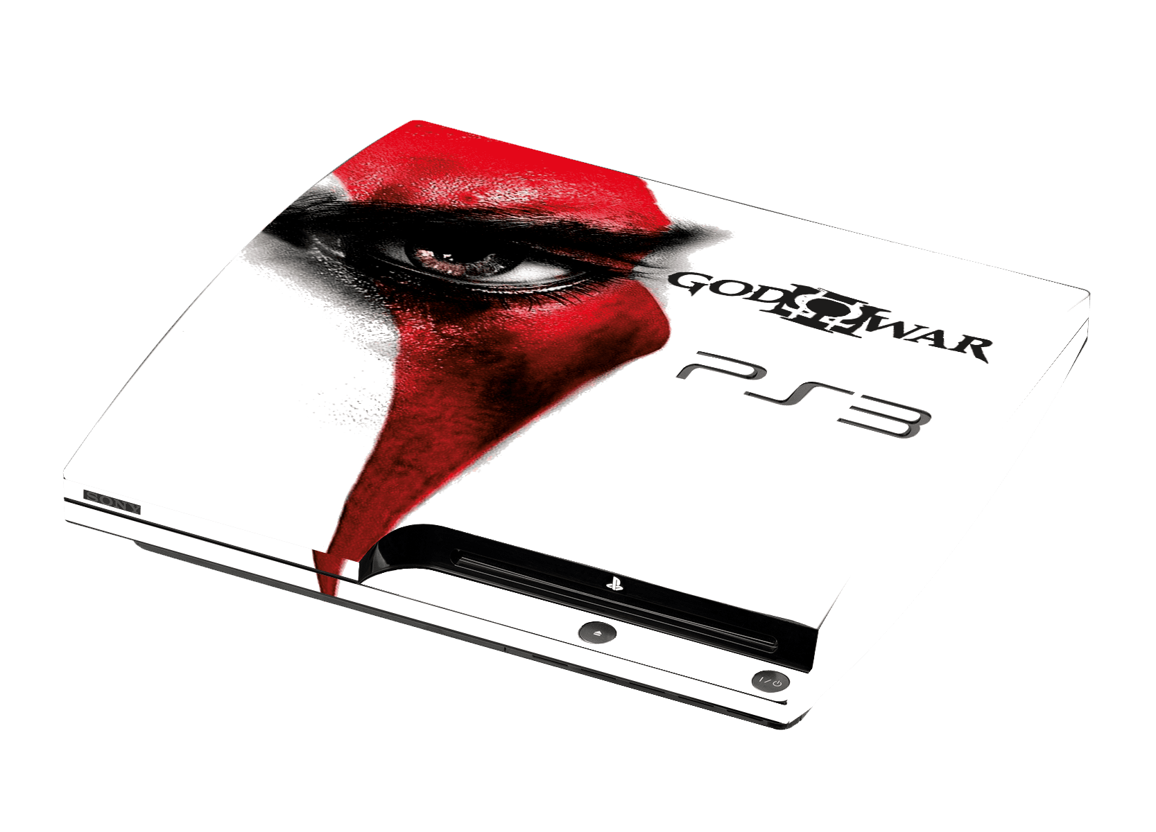 God of War Skin Playstation 3 Slim