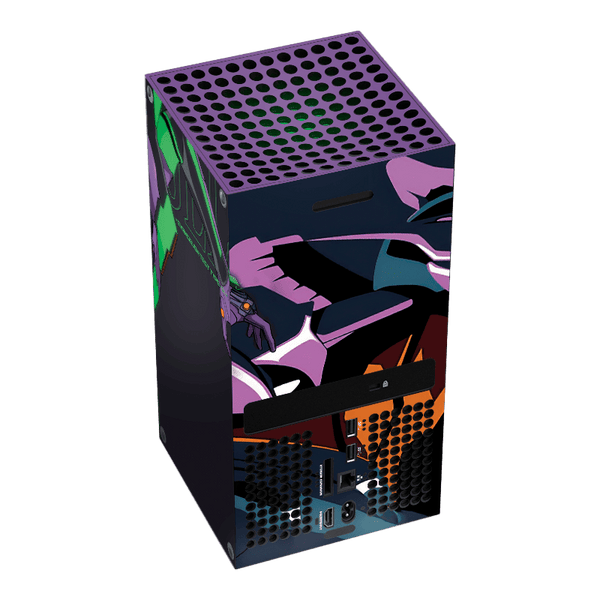 Evangelion EVA-01 Xbox Series X Skin Xonebrand