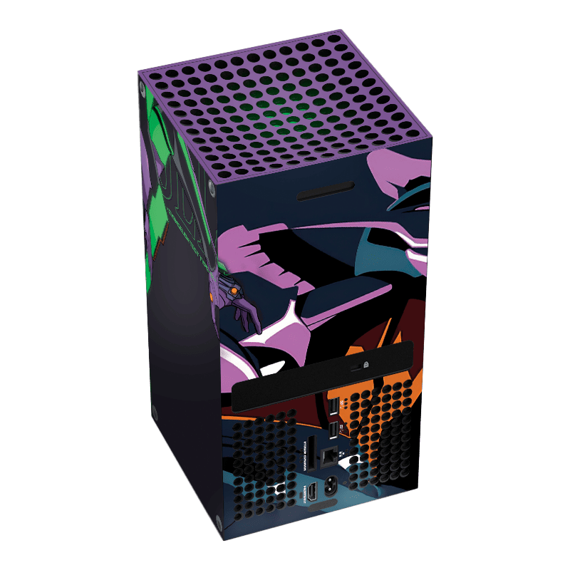 Evangelion EVA-01 Xbox Series X Skin Xonebrand