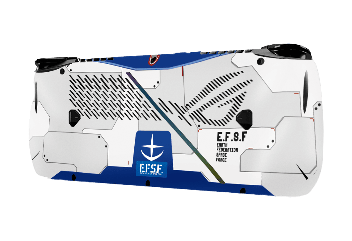 Gundam Asus Rog Ally X Handheld Gaming Computer Skin