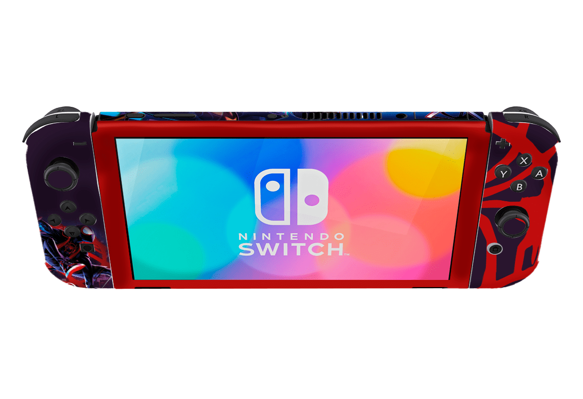 Spider-Man Nintendo Switch Oled (2021) Skin